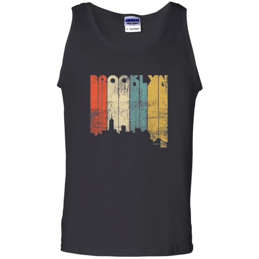 Brooklyn City New York State Vintage T-shirt Black