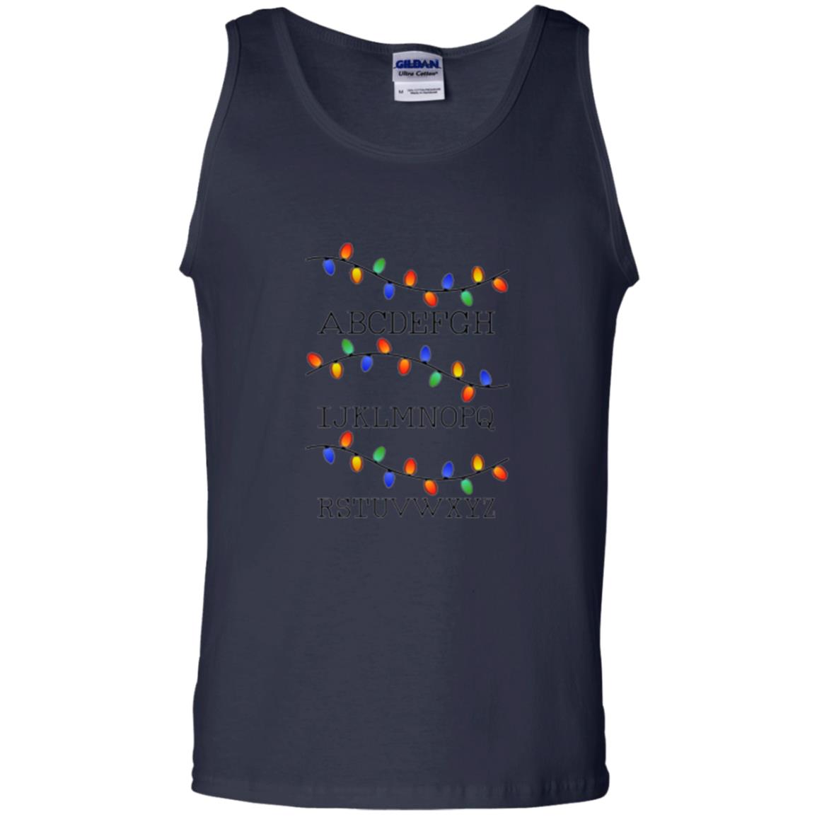 Christmas T-shirt Fairy Lights Navy