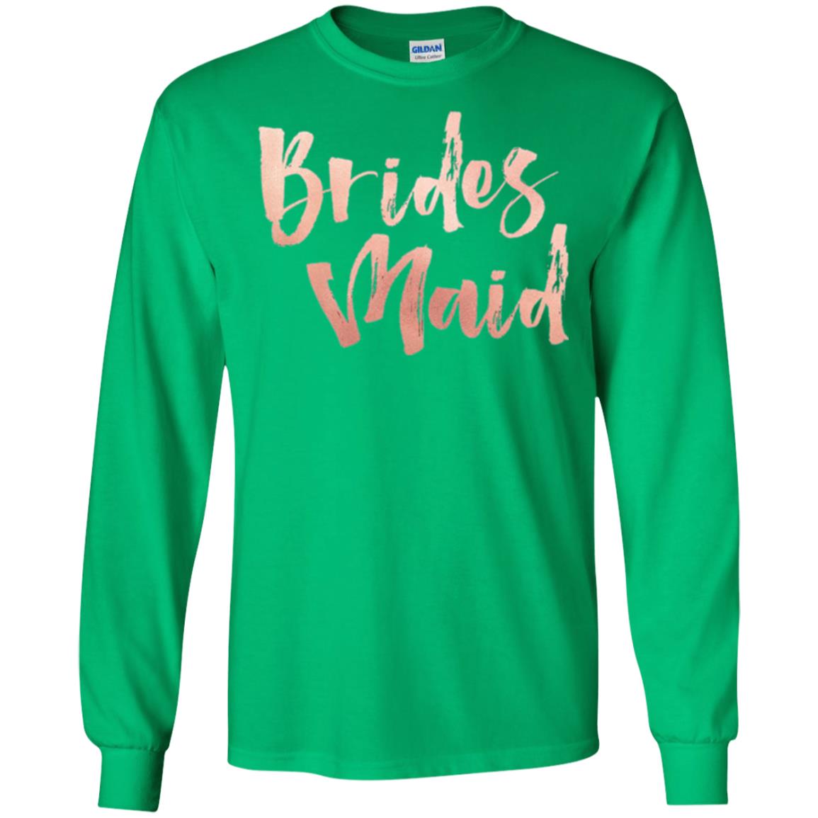 Bridal Shower Wedding Party Bridesmaid T-shirt Irish Green