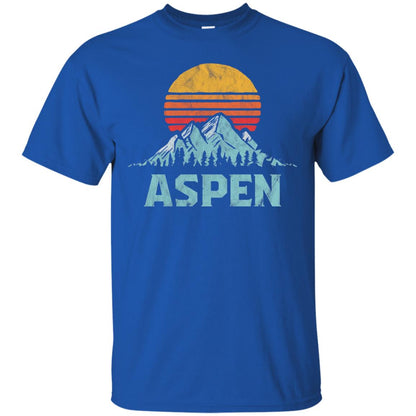 Aspen Mountain T-shirt Royal