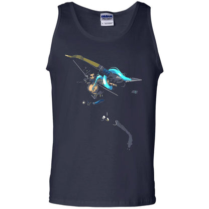 Overwatch Hanzo Dragonstrike Spray T-shirt Navy