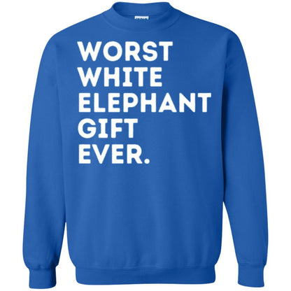 Best Worst White Elephant T-shirt Royal