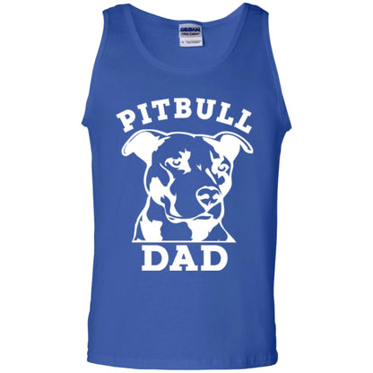Pit Bull Dad T-shirt Pitbull Lovers Royal