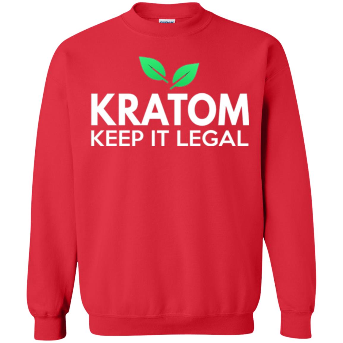 Kratom Keep It Legal T-shirt Red