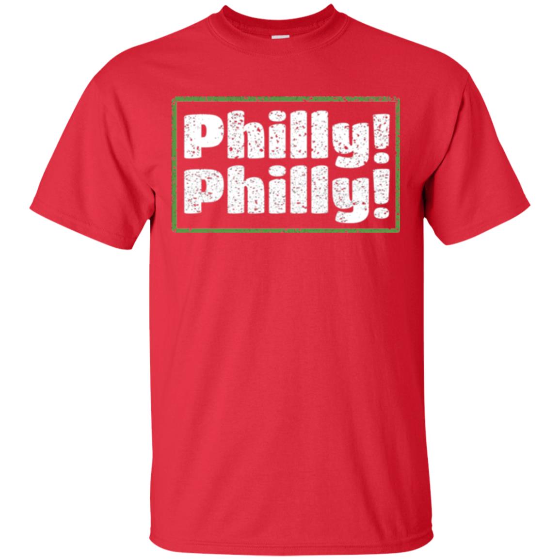 Philly! Philly! T-shirt Football Shirt Red
