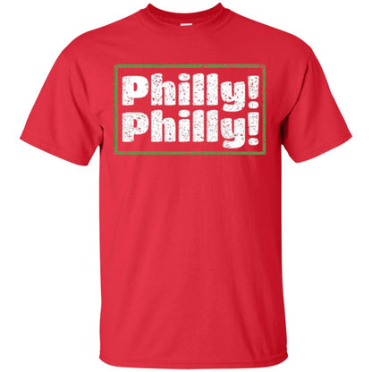 Philly! Philly! T-shirt Football Shirt Red
