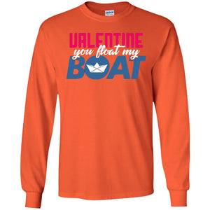 Love Day Couple T-shirt Valentine You Float My Boat