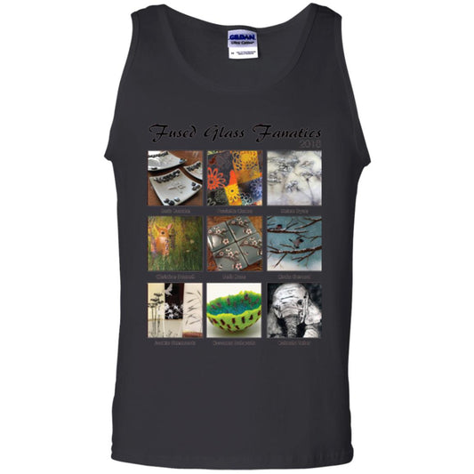 Commemorative T-shirt Fused Glass Fanatics 2018 Black