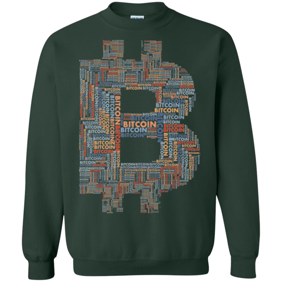 Bitcoin T-shirt Forest Green