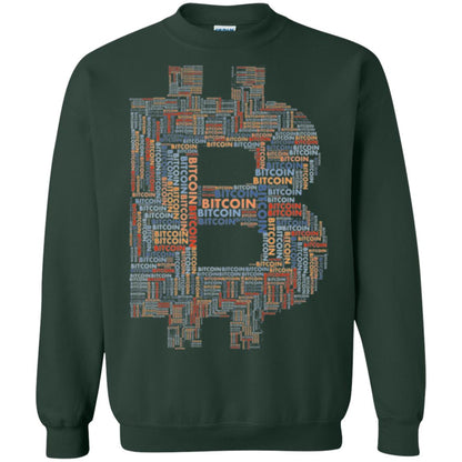 Bitcoin T-shirt Forest Green