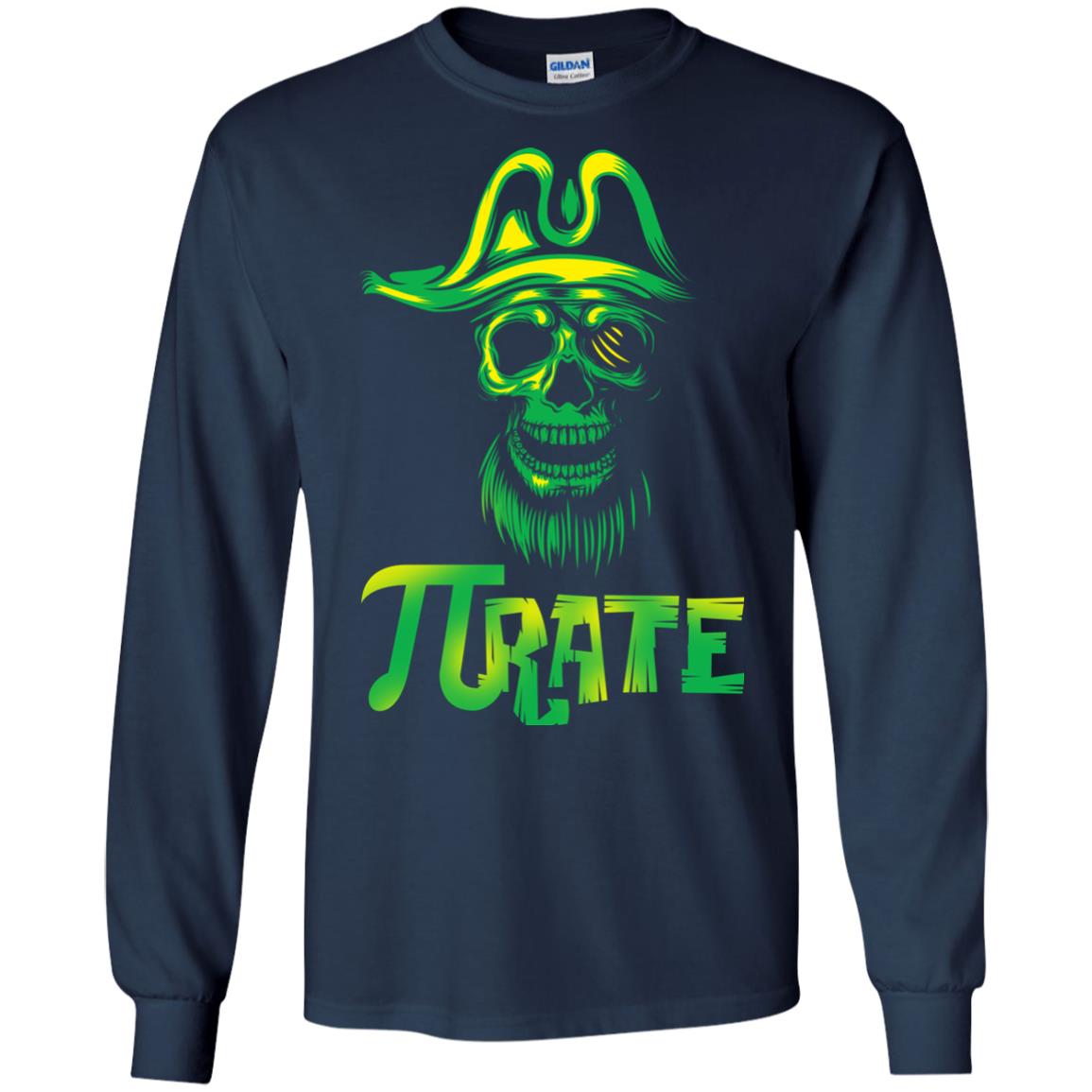 Pi Day T-shirt Funny Pirate Navy