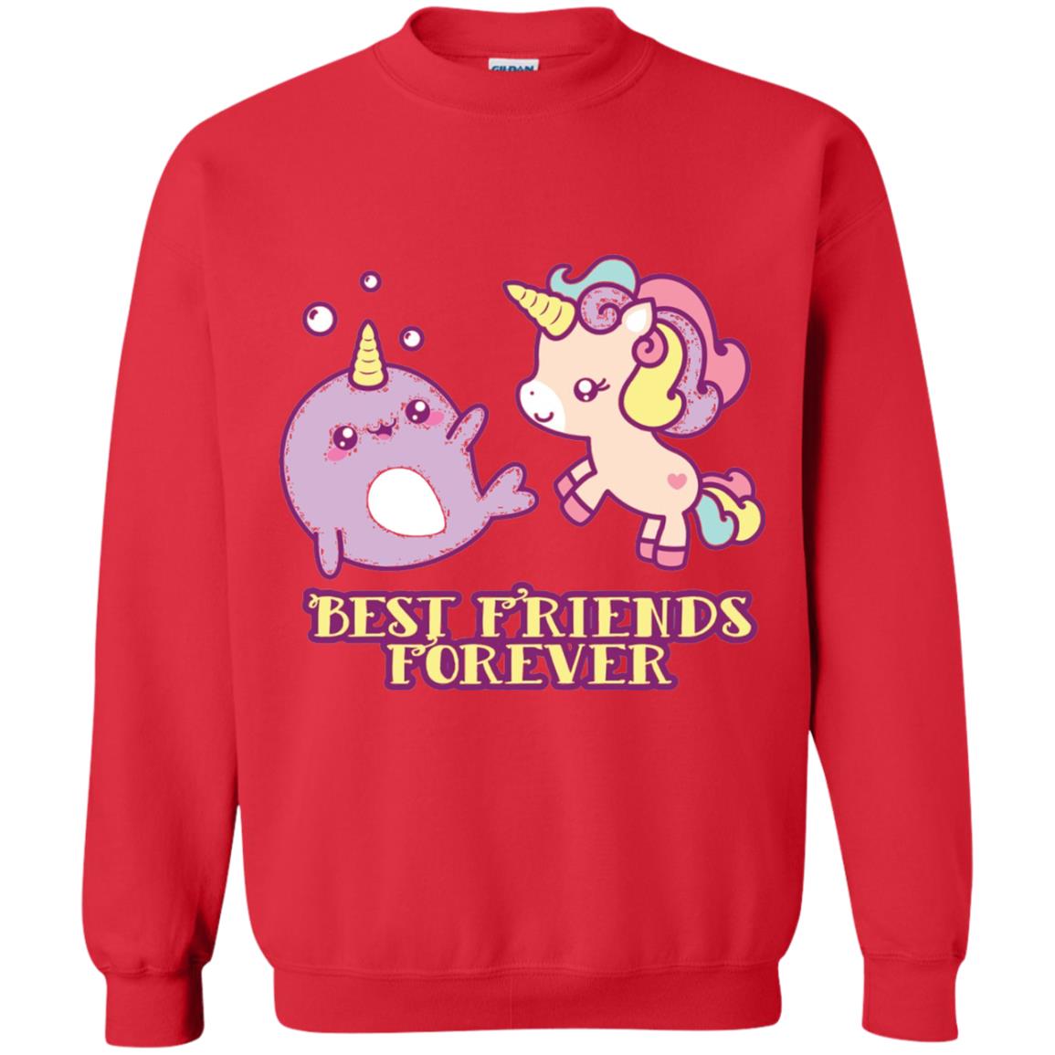 Cute Kawaii T-shirt Bff Best Friends Forever Red