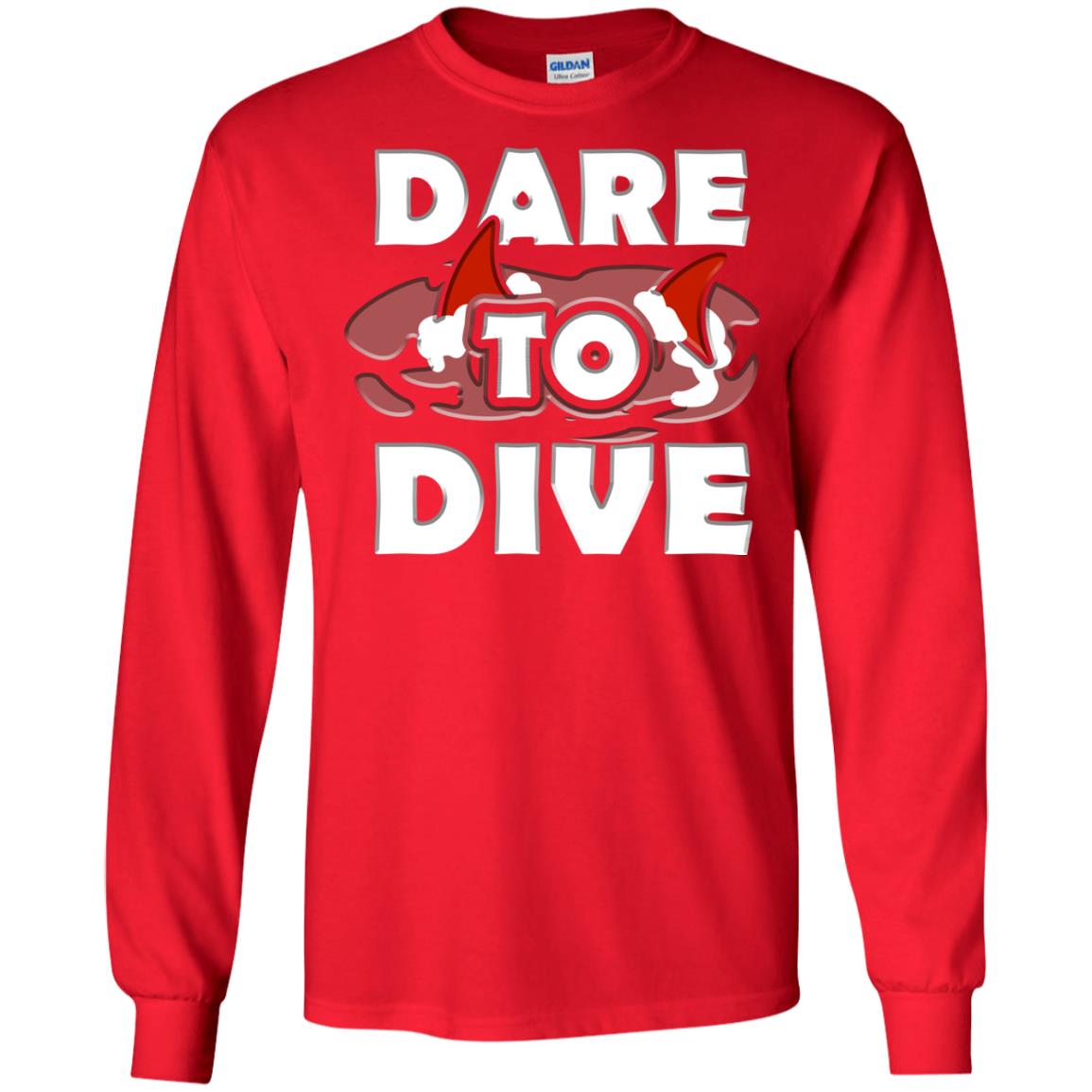 Every Day Of Dare To Dive Shark T-shirt 2018 Red