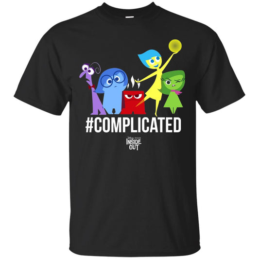 Inside Out Complicated Emotions Graphic T-shirt Black