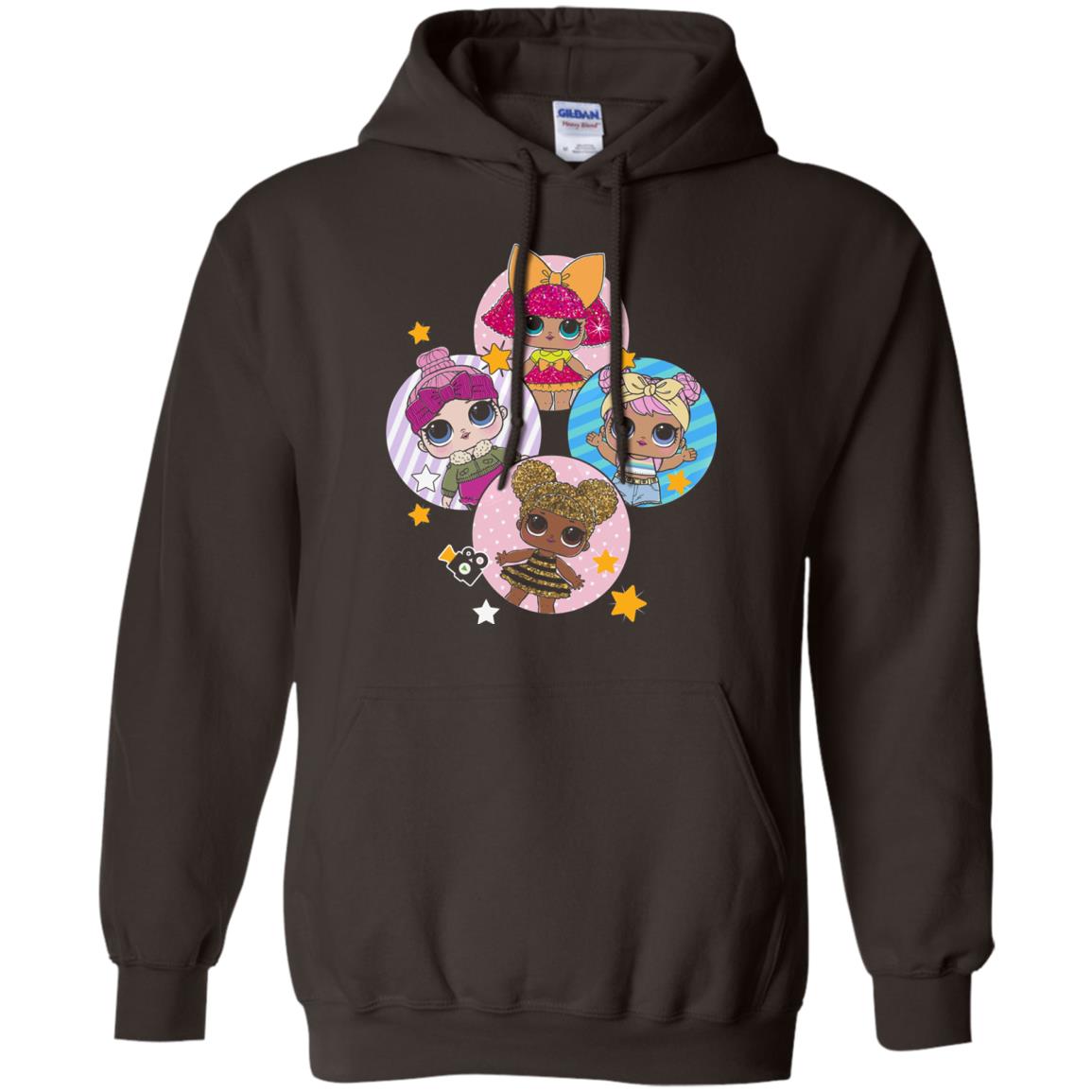 Dolls Lol Birthday #squadgoals Doll Lover T-shirt Dark Chocolate