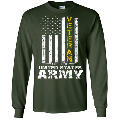 Veteran Of United States Us Army Premium Shirt Forest Green