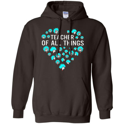 Teacher Of All Thing T-shirt Dark Chocolate