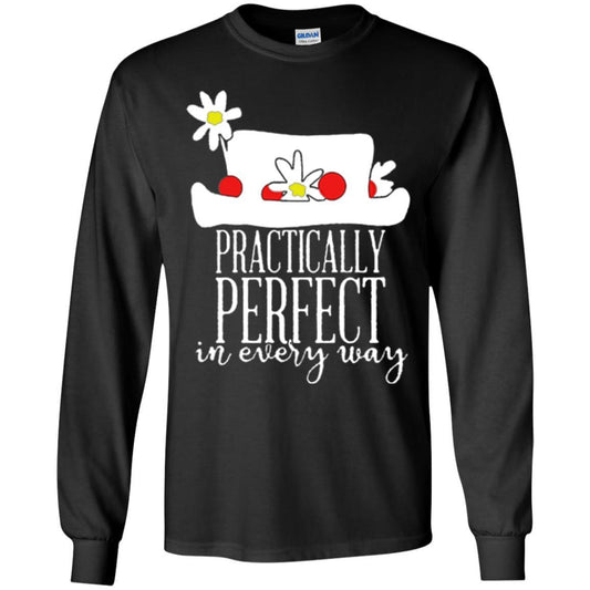 Practically Perfect In Every Way T-shirt Black