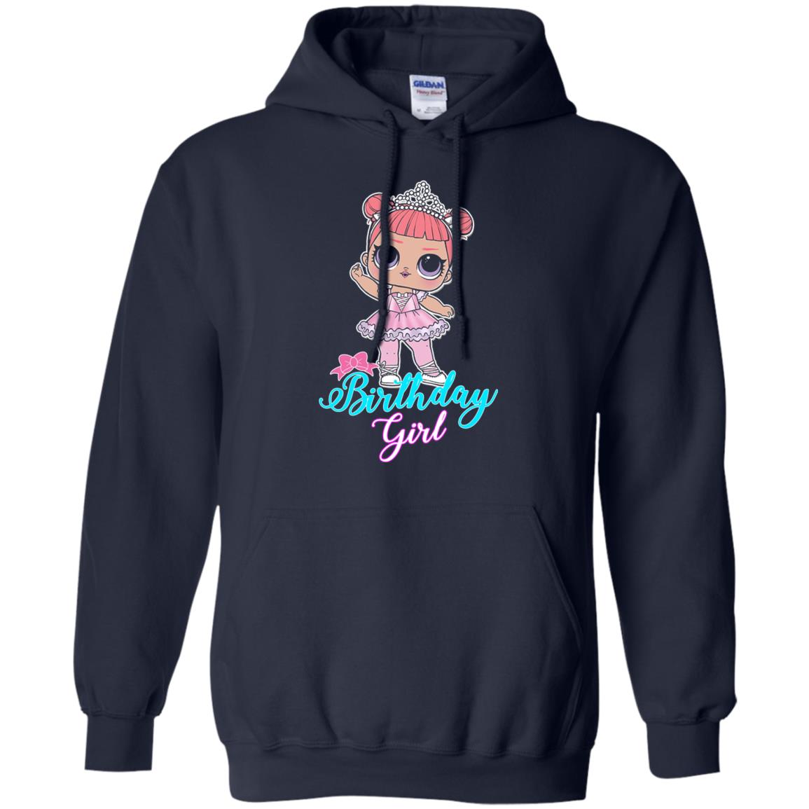 Doll Birthday Girl #squadgoals T-shirt Navy