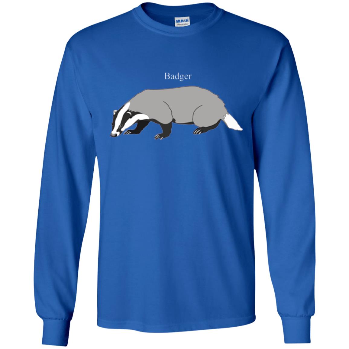Fierce Badger T-shirt Royal