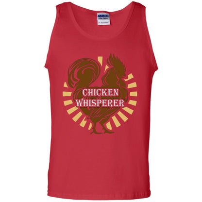 Farmer T-shirt Chicken Whisperer Red