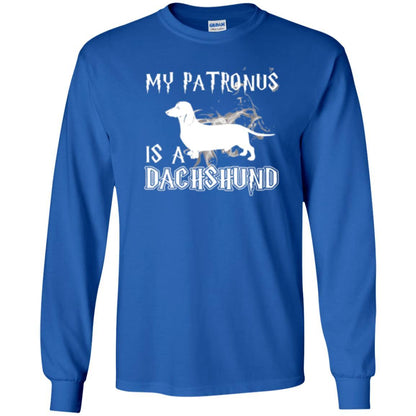 Dachshund Lover T-shirt My Patronus Is A Dachshund Royal