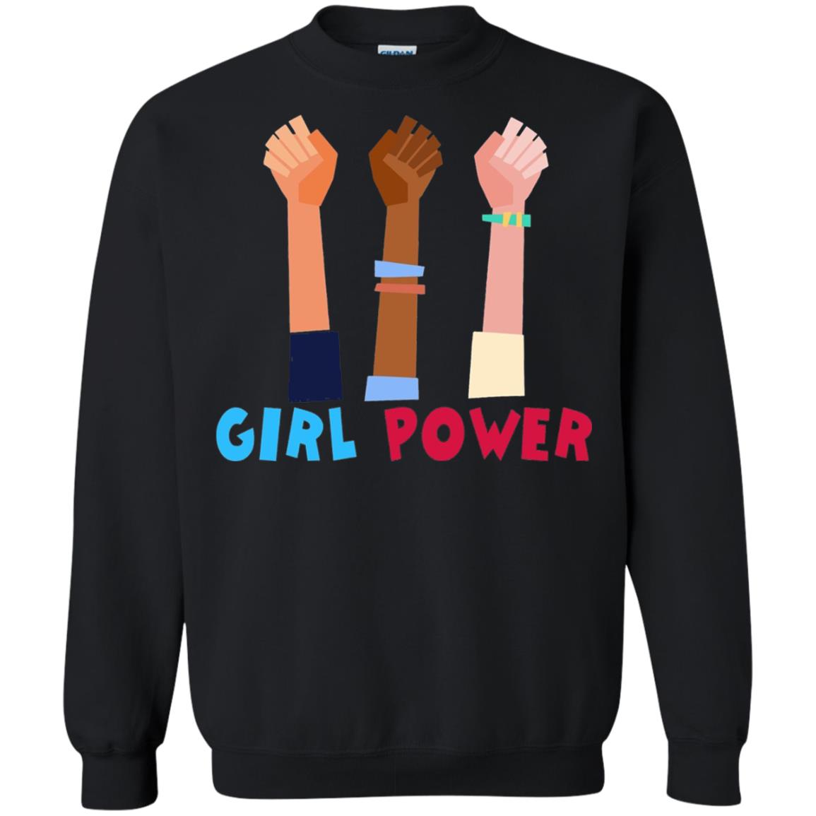 Great Feminist T-shirt Girl Power Black
