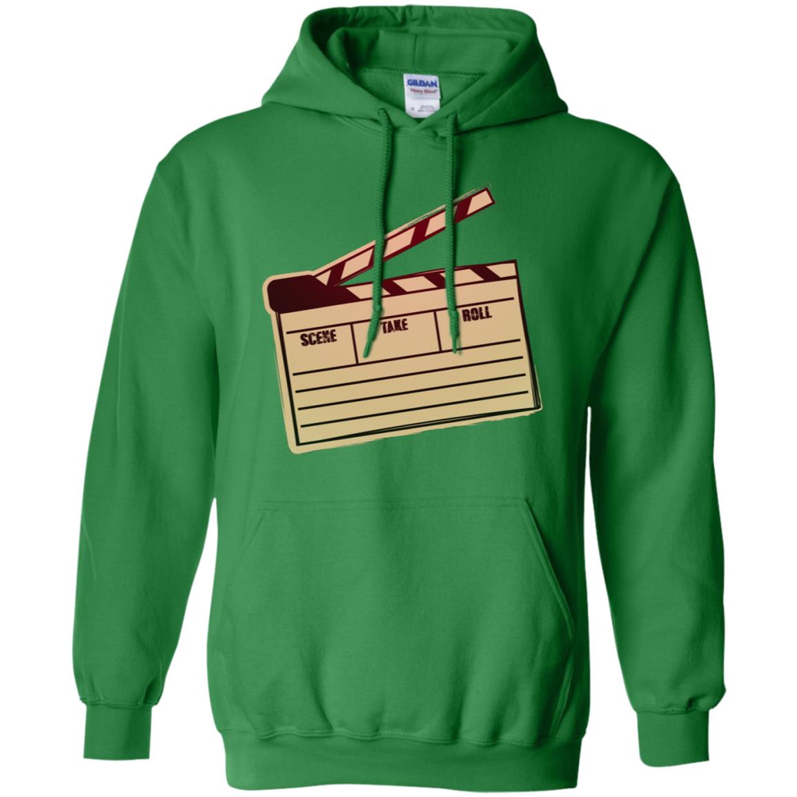 Movie Clapper Filmmaker Film Student Shirt Irish Green
