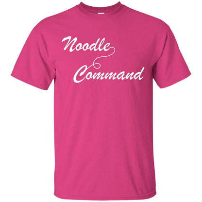 Noodle Command T-shirt Heliconia