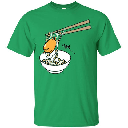 Film T-shirt Gudetama Chopsticks Irish Green