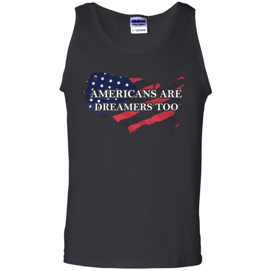 Americans Are Dreamers Too T-shirt Black