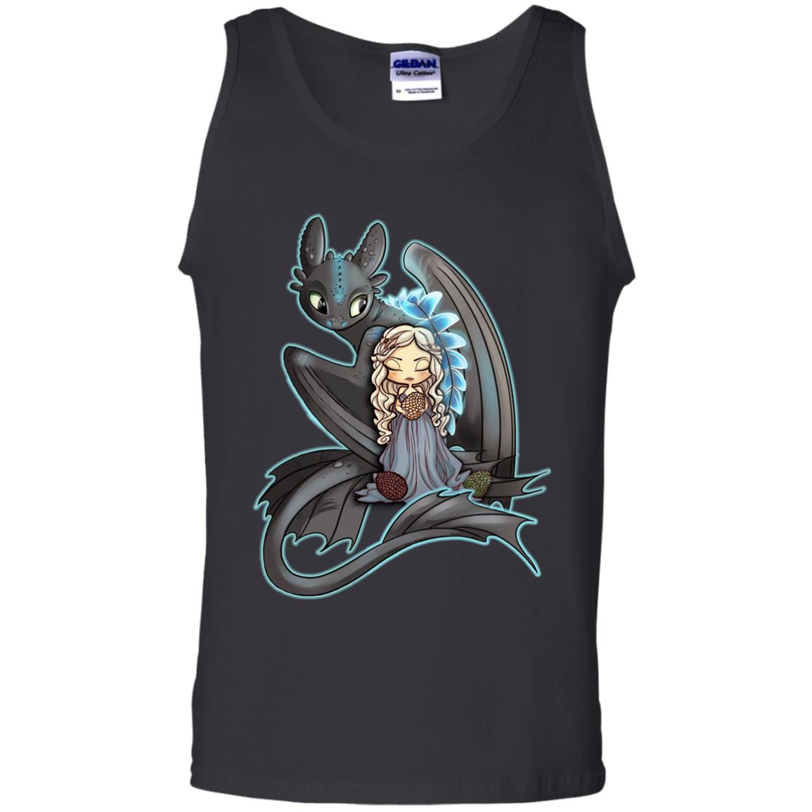 Dragon Night Fury Cartoon Shirt Black