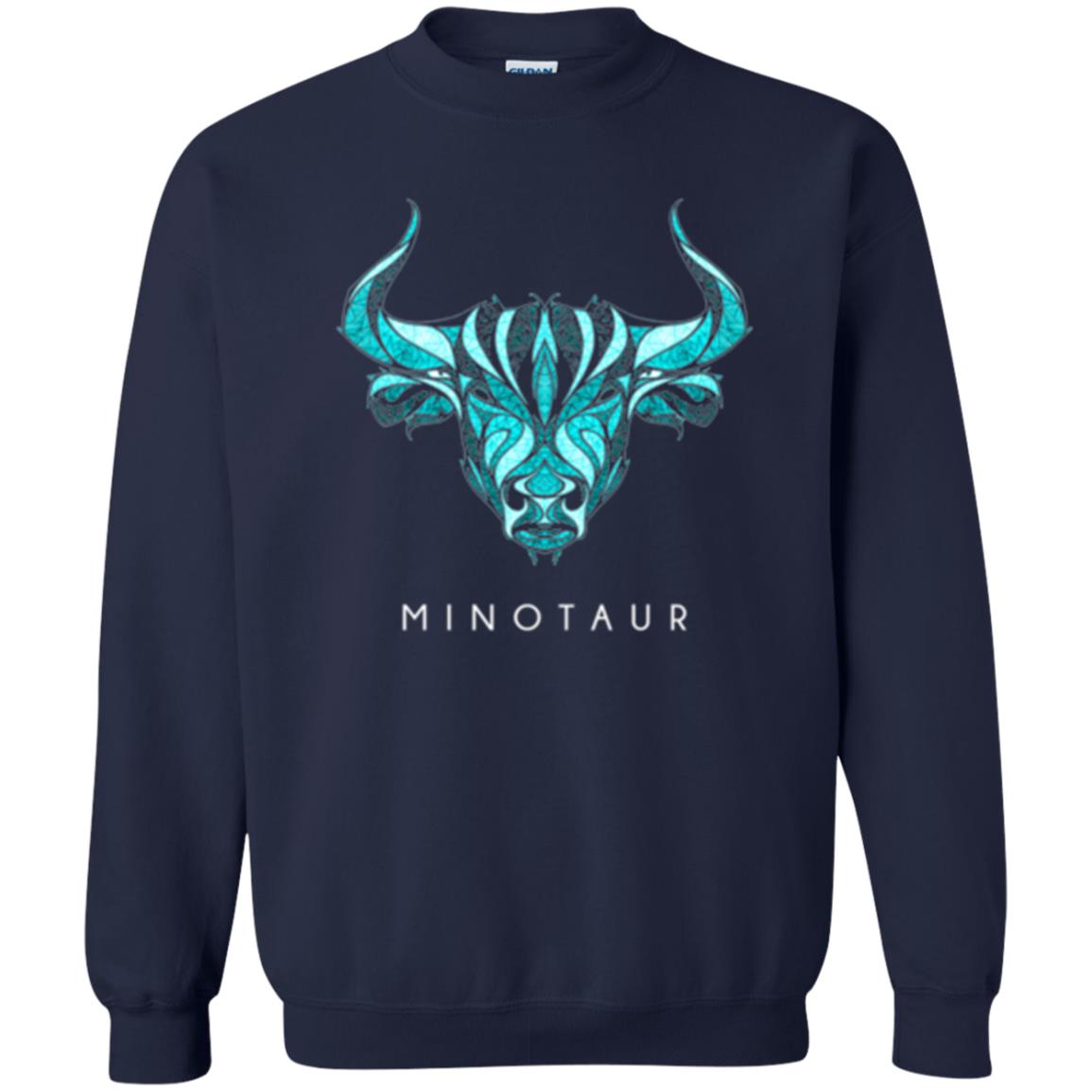 Greek Mythology Lover T-shirt Minotaur T-shirt Navy