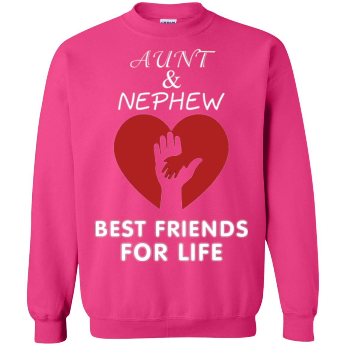 Family T-shirt Aunt And Nephew Best Friends For Life Heliconia