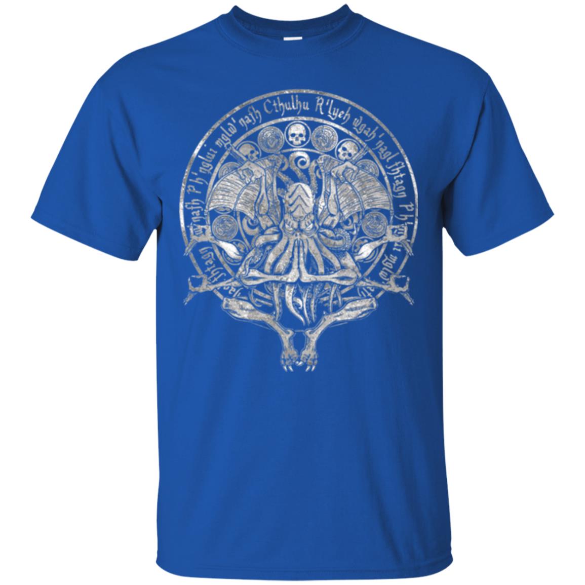 The Idol - Cthulhu T-shirt White Variant Royal