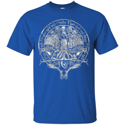 The Idol - Cthulhu T-shirt White Variant Royal
