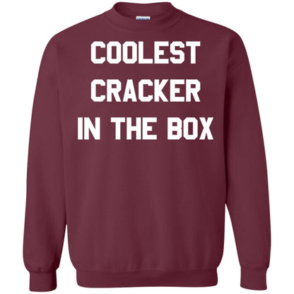 Coolest Cracker In The Box T-shirt Maroon