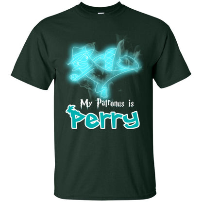 My Patronus Is Perry Hary Potter Fan T-shirt Forest