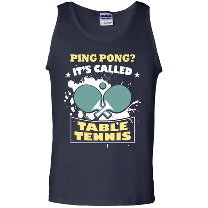 Table Tennis T-shirt Ping Pong It_s Called Table Tennis Navy
