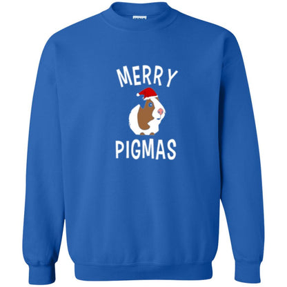 Guinea Pig Lover T-shirt Merry Christmas Pigmas Royal
