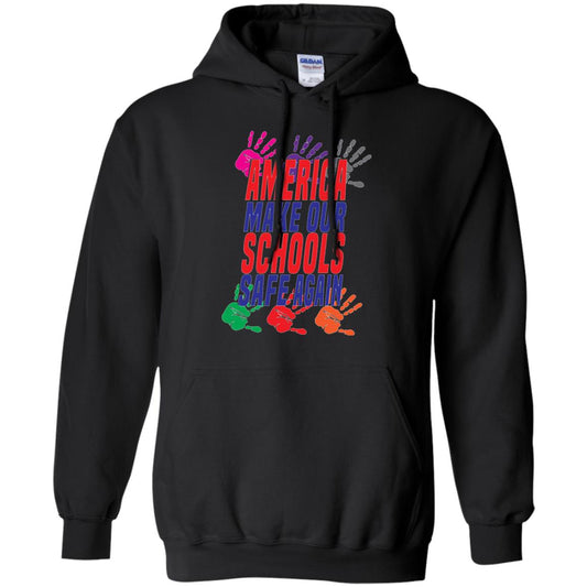 America Make Our Schools Safe Again Gu Control T-shirt Black