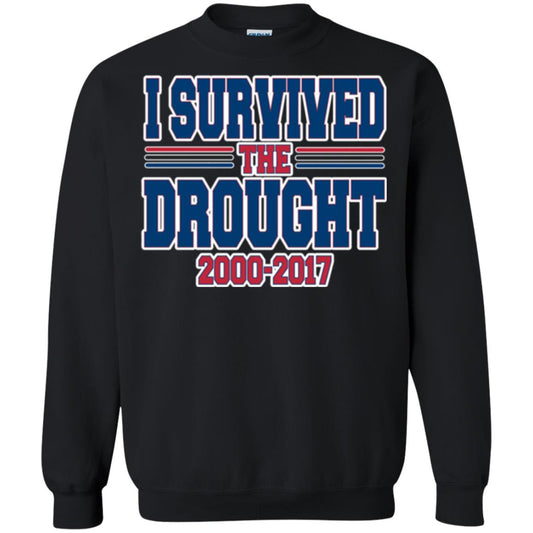 Buffalo Playoff T-shirt I Survived The Drought Black