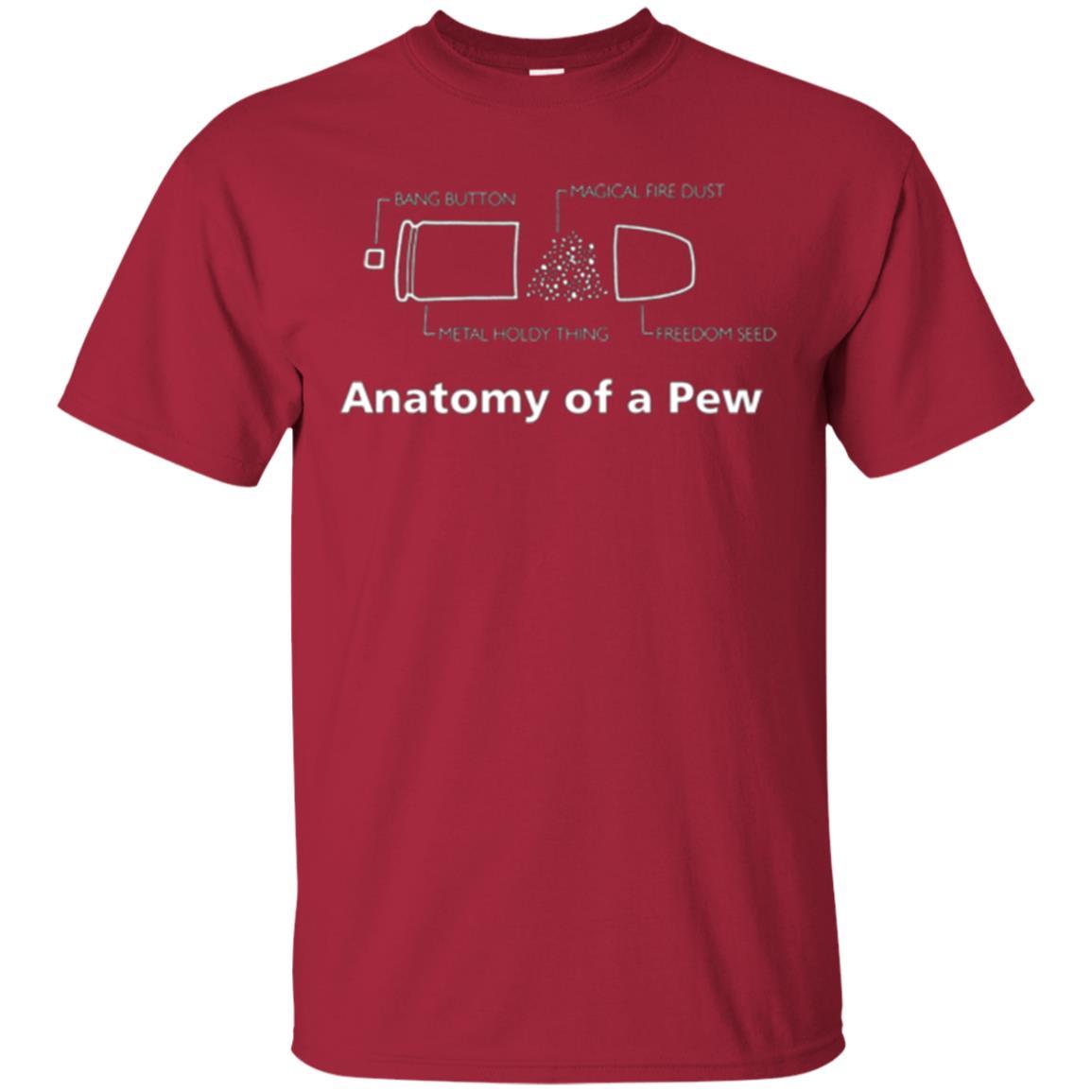 Gun T-shirt Anatomy Of A Pew Cardinal