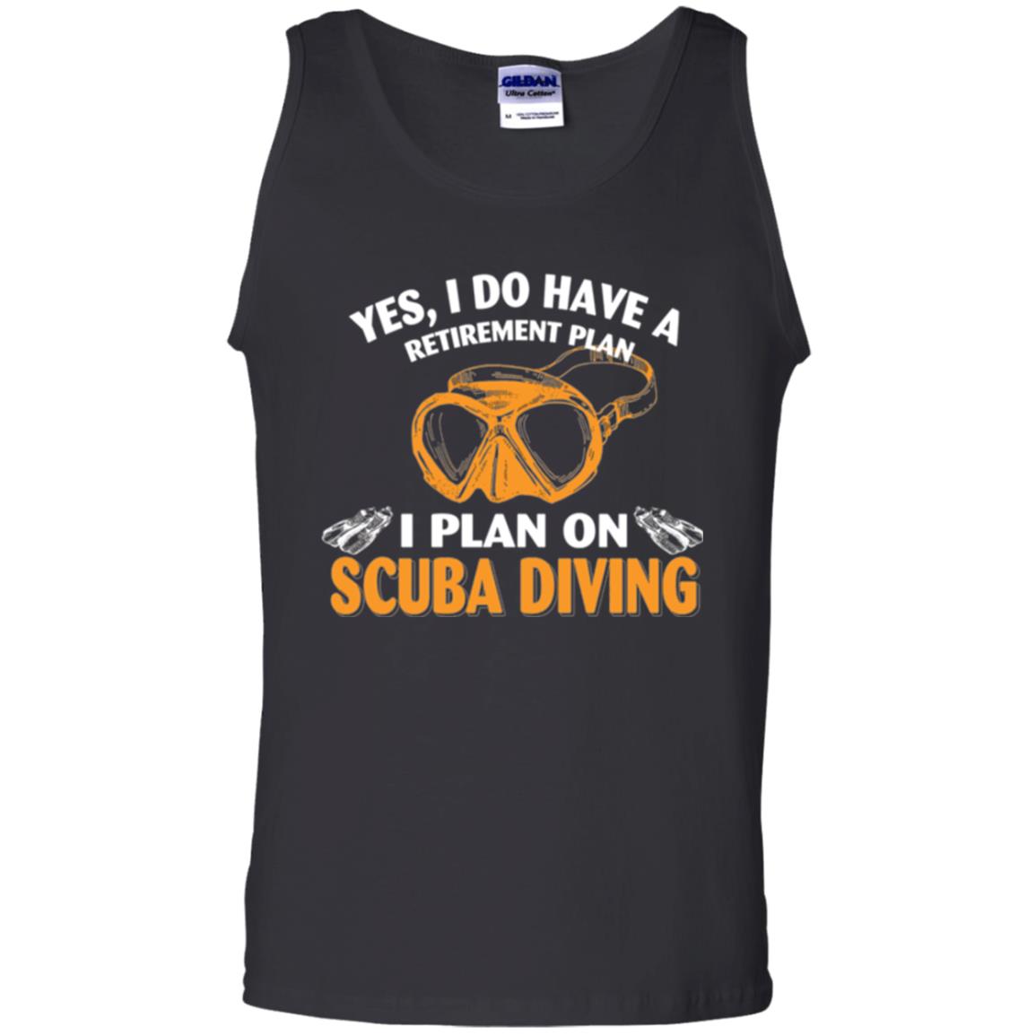 Scuba Diving T-shirt My Retirement Plan I Plan On Scuba Diving Black