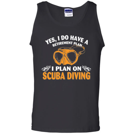 Scuba Diving T-shirt My Retirement Plan I Plan On Scuba Diving Black