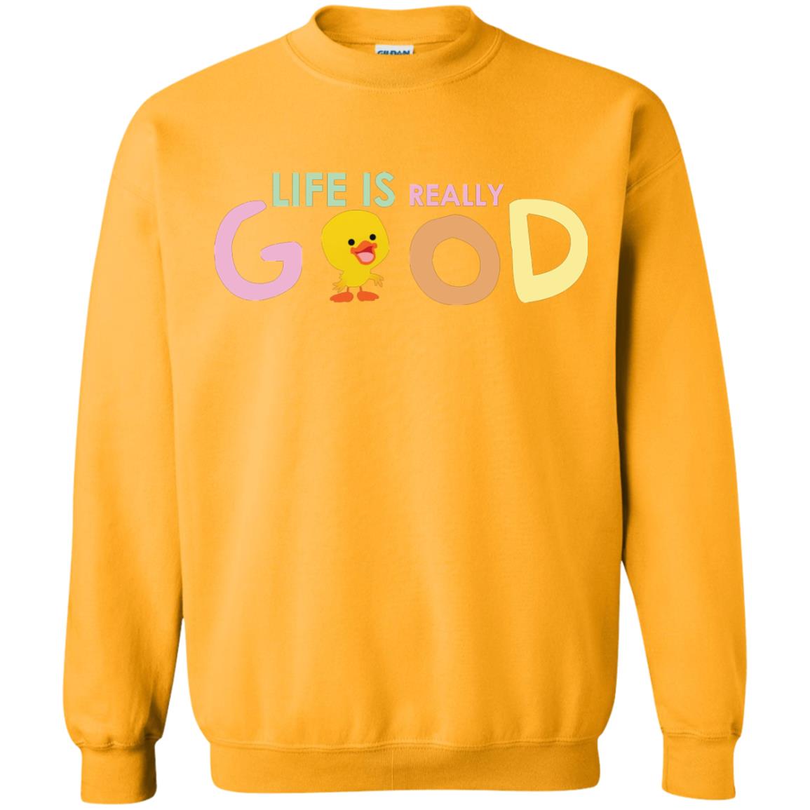 Life Is Really Good With My Cute Duck T-shirt Gold
