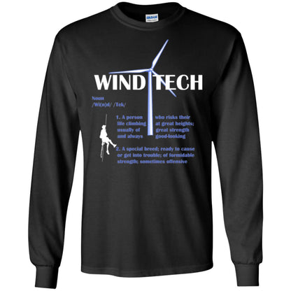 Wind Tech Definition T-shirt Black