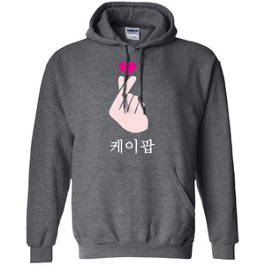 K-pop T-shirt Hand Symbol Cute Korean Music