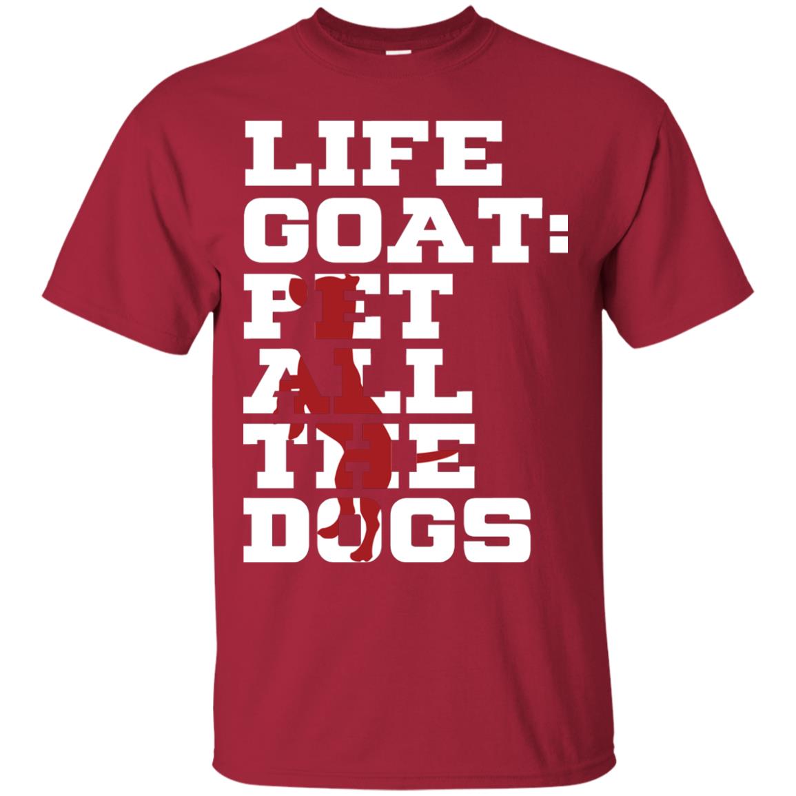Life Goal Pet All The Dogs Shirt For Dogs Lover Cardinal