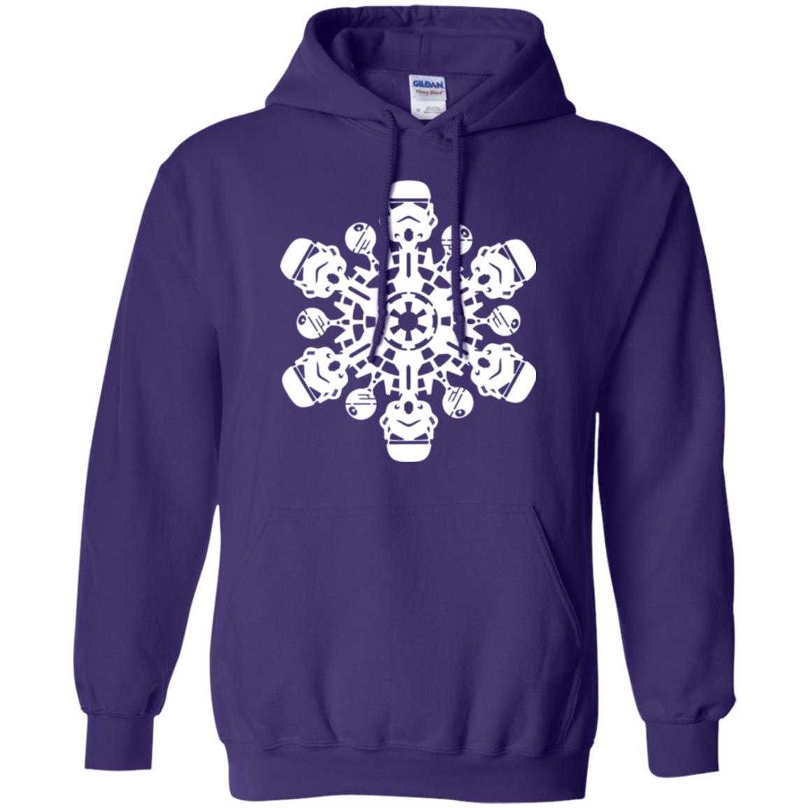 Christmas T-shirt Star Wars Stormtrooper Snowflake Purple